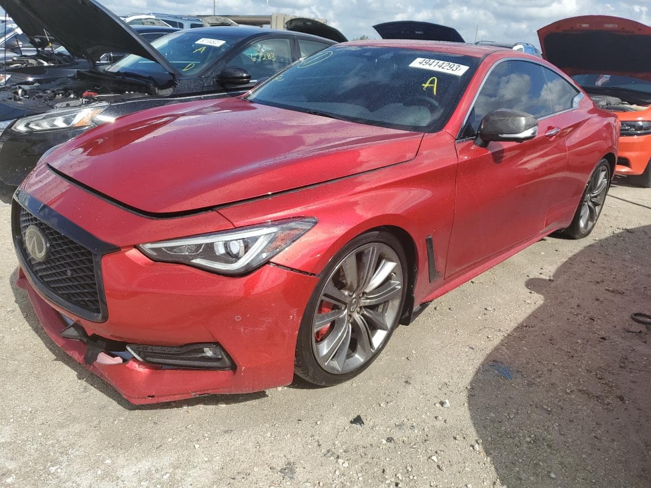 2018 Infiniti Q60 Red Sport 400