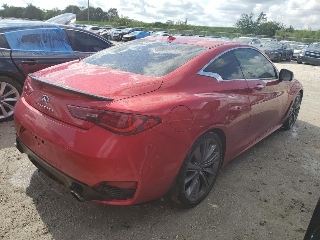 2018 Infiniti Q60 Red Sport 400